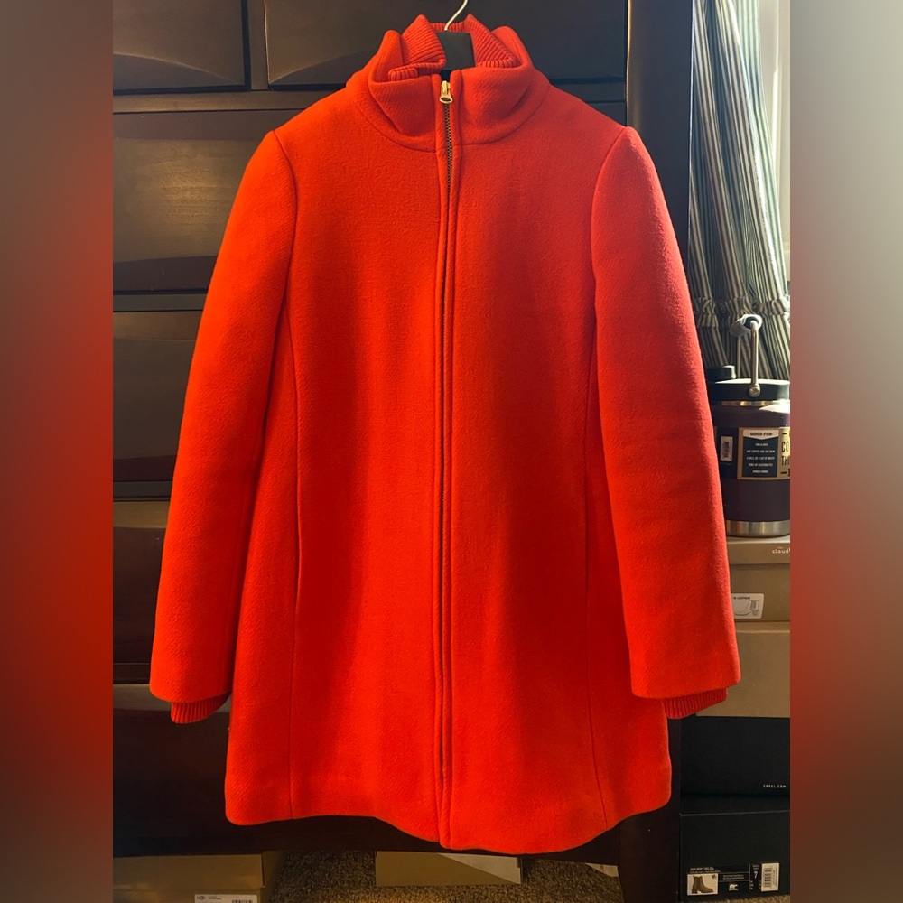 Jcrew womens lodge coat size 2